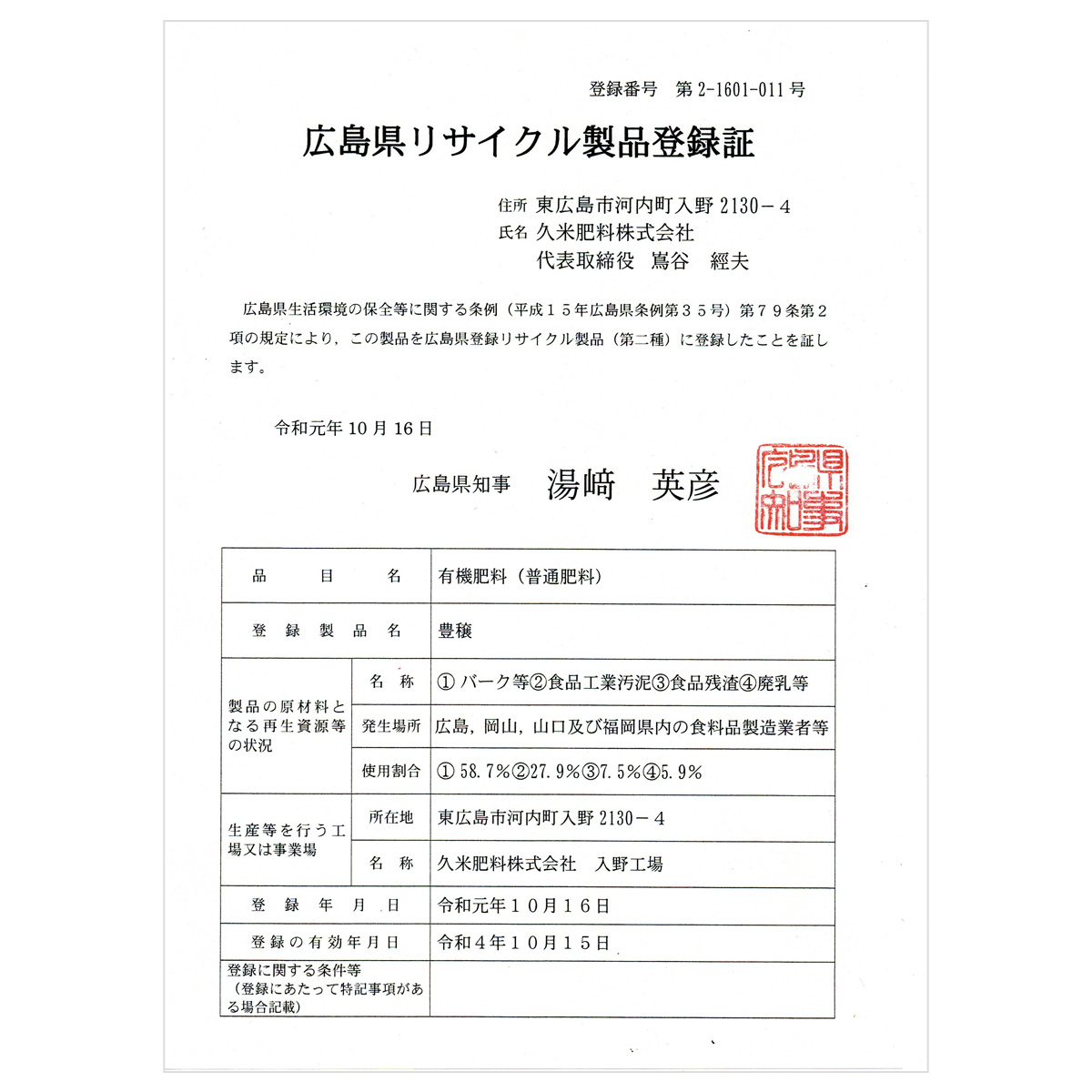製品紹介 久米産業株式会社 製品紹介 久米産業株式会社